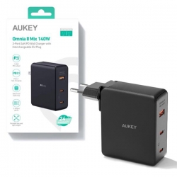 AUKEY PA-B7O ŁADOWARKA SIECIOWA GAN USB-C 140W PD