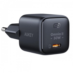 AUKEY PA-B1L BLACK ŁADOWARKA SIECIOWA 30W USB-C PD