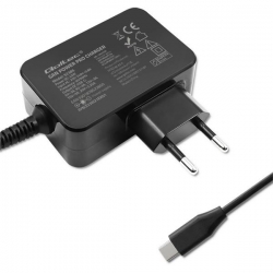 QOLTEC ŁADOWARKA GAN POWER PRO | 1XUSB-C | 45W | 5-20V | 2.25-3A | CZARNA-623234