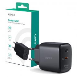 AUKEY PA-B2T ŁADOWARKA SIECIOWA 45W USB-C PD PPS