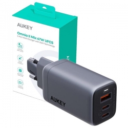 AUEKY PA-B6U VOLTAPEX II MIX USB-C 67W PD GAN UFCS