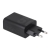 Motorola Charger TurboPower 50W Duo USB-C + USB-A  w/ USB-C cable, Black