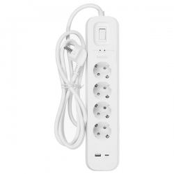 BELKIN LISTWA ZASILAJĄCA 4-PORT + 1XUSB-A, 1XUSB-C 525J