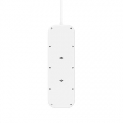 Listwa zasilająca Belkin Power Surge 8-PORTS + 1xUSB-A +1xUSB-C PD, 900J White-624250