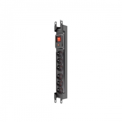 LISTWA ZASILAJĄCA RACK 19" ARMAC M6 3M 6X 230V IEC CZARNA