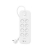 Listwa zasilająca Belkin Power Surge 8-PORTS + 1xUSB-A +1xUSB-C PD, 900J White