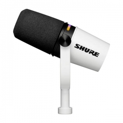 Shure MV7+-W - Mikrofon lektorski/wokalny ze złączem XLR/USB-C Biały-625595