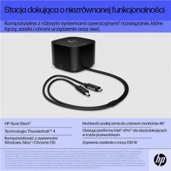 HP Stacja dokująca Thunderbolt 280 W G4 z przewodem combo-629408