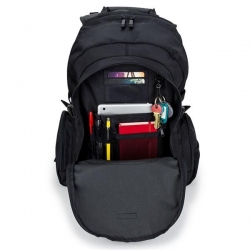 NOTEBOOK BACKPACK/BLACK NYLON-629922