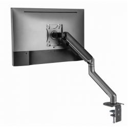 GEMBIRD BIURKOWE REGULOWANE RAMIĘ/UCHWYT NA MONITOR 17-32, VESA 100X100MM, DO 9 KG, KOLOR SZARY-632126