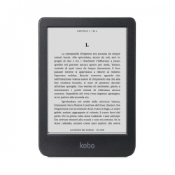 Ebook Kobo Clara BW 6" E-Ink Carta 1300 HD 16GB WI-FI Black