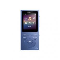 Sony Walkman NW-E394L Odtwarzacz MP3 z radiem FM, 8GB, niebieski Odtwarzacz MP3 Sony z radiem FM Walkman NW-E394L Pamięć wewnętrzna 8 GB Łączność FM U