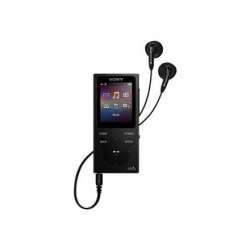 Sony Walkman NW-E394B Odtwarzacz MP3 z radiem FM, 8GB, czarny Odtwarzacz MP3 Sony z radiem FM Walkman NW-E394B Pamięć wewnętrzna 8 GB FM Łączność USB