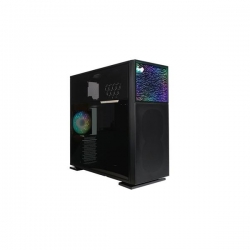 InWin N515 Midi-Tower Hartowane szkło - czarne