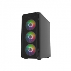 FURY OBUDOWA KOMPUTEROWA FURY SHOBO SH4F RGB MIDI Z OKNEM CZARNA-647559