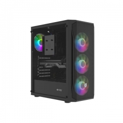 FURY OBUDOWA KOMPUTEROWA FURY SHOBO SH4F RGB MIDI Z OKNEM CZARNA-647567