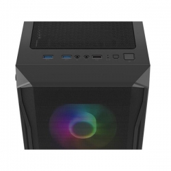 FURY OBUDOWA KOMPUTEROWA FURY SHOBO SH4F RGB MIDI Z OKNEM CZARNA-647568