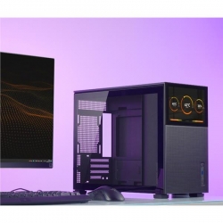 Jonsbo D31 MESH Screen Micro-ATX Tempered Glass - black-647826