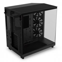 NZXT OBUDOWA KOMPUTEROWA NZXT OBUDOWA H6 FLOW MIDI TOWER Z OKNEM CZARNA-648069