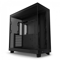 NZXT OBUDOWA KOMPUTEROWA NZXT OBUDOWA H6 FLOW MIDI TOWER Z OKNEM CZARNA-648070