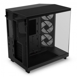 NZXT OBUDOWA KOMPUTEROWA NZXT H6 FLOW RGB MIDI TOWER Z OKNEM CZARNA-648088