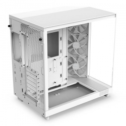 NZXT OBUDOWA KOMPUTEROWA NZXT OBUDOWA H6 FLOW MIDI TOWER Z OKNEM BIAŁA-648393