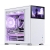 Jonsbo D41 MESH Screen ATX Tempered Glass - white