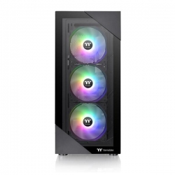 THERMALTAKE VIEW 200 ARGB*3 TEMPERED GLASS - BLACK CA-1X3-00M1WN-00-649756