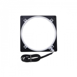 PHANTEKS Halos Lux 140mm-Ramka, RGB-LED - Alu, czarny-650584