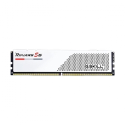 G.SKILL RIPJAWS S5 DDR5 2X32GB 6000MHZ CL30 XMP3 WHITE F5-6000J3040G32GX2-RS5W-654975