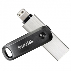 Pendrive SanDisk iXpand GO SDIX60N-256G-GN6NE (256GB; Lightning, USB 3.0; kolor srebrny)