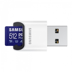 Samsung microSDXC 512GB PRO Plus 2023 + czytnik-657733