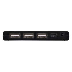 HUB 7PORT USB 2.0 QUILTED/W/ EU POWER SUPPLY-658960