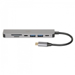 IBOX HUB USB IUH3SL4K SLIM USB3.2 HDMI 4K PD100W-659052