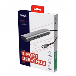 Trust HALYX 5 Portowy USB-C HUB-659195