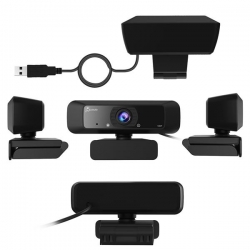 Kamera j5create USB HD Webcam with 360° Rotation USB 2.0; kolor czarny JVCU100-N-659319