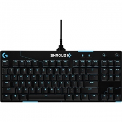 Klawiatura Logitech G PRO X Shroud czarna