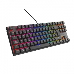 KLAWIATURA DLA GRACZY GENESIS THOR 303 TKL ES PODŚWIETLENIE RGB MECHANICZNA SILENT SWITCH CZARNA HOT