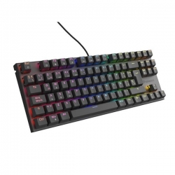 KLAWIATURA DLA GRACZY GENESIS THOR 303 TKL ES PODŚWIETLENIE RGB MECHANICZNA RED CZARNA HOT SWAP