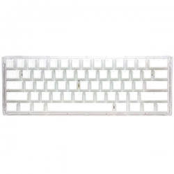 Ducky One 3 Aura Biała Mini Klawiatura Gamingowa, RGB LED - MX-Brązowy