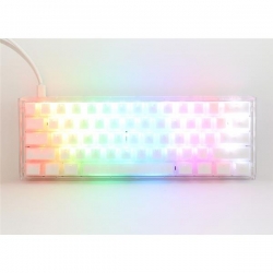 Klawiatura Gamingowa Ducky One 3 Aura MINI Biała, RGB LED - MX-Silent-Red-659529