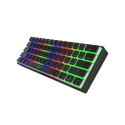 KLAWIATURA DLA GRACZY GENESIS THOR 660 US BLACK BEZPRZEWODOWA RGB MECHANICZNA GATERON RED-659534