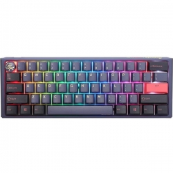 Mini klawiatura gamingowa Ducky One 3 Cosmic Blue, RGB LED - MX-Speed-Silver (US)