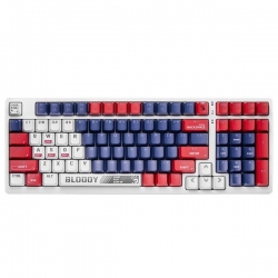 Klawiatura mechaniczna A4TECH BLOODY S98 USB Sports Navy (BLMS Red Switches)-659614