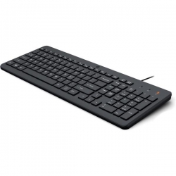 Klawiatura HP 150 Wired Keyboard przewodowa czarna 664R5AA-659931