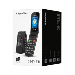 KRUGER & MATZ TELEFON DLA SENIORA SIMPLE 930-687505