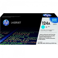 HP 124A - błękitny - oryginalny - LaserJet -