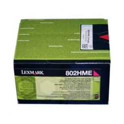 Lexmark Toner 80C2HME Magenta