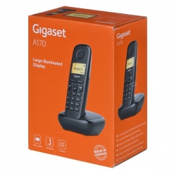 Gigaset Telefon bezprzewodowy A170 Black-692136