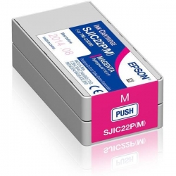 SJIC22P(M): Ink cartridge for ColorWorks C3500 (Magenta)